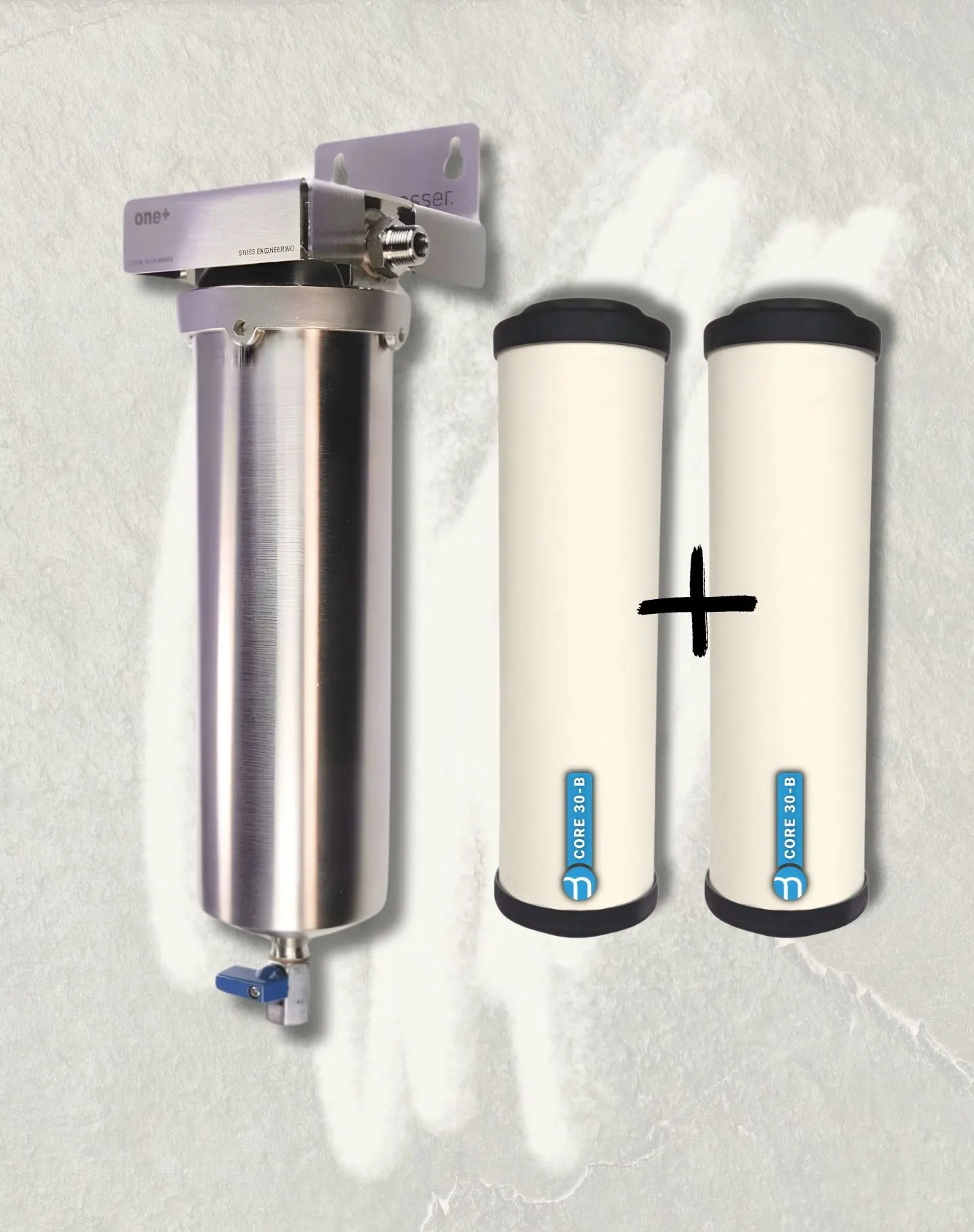 Der One+ mit 2 Core-30-Filter